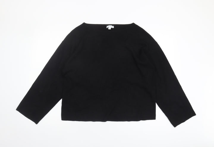Warehouse Women's Black Pullover Jumper, Size 16