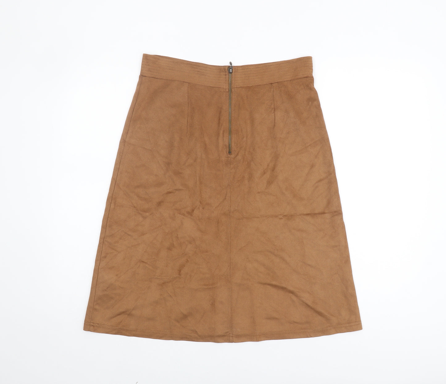 Principles by Ben de Lisi Women's Brown A-Line Skirt Size 12