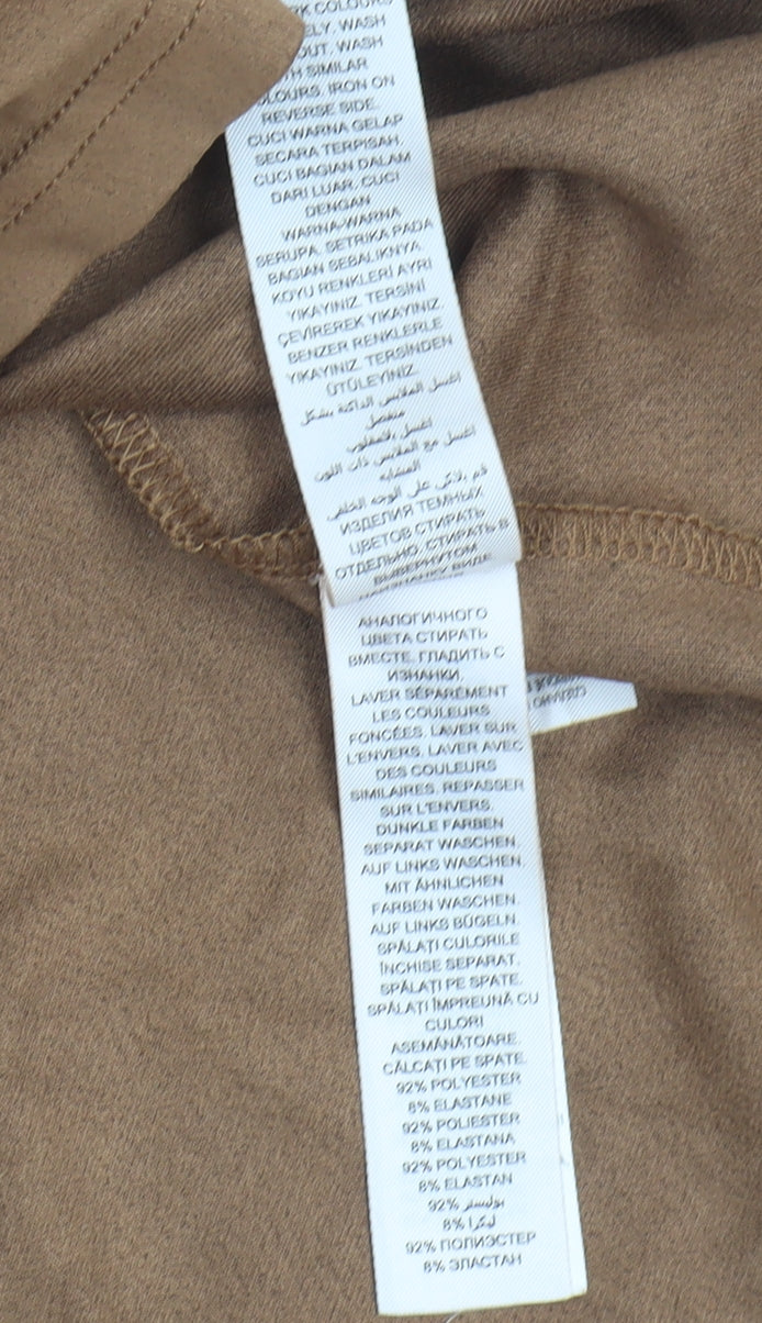 Principles by Ben de Lisi Women's Brown A-Line Skirt Size 12