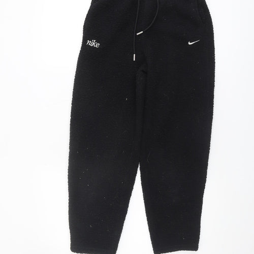 Nike Girls Black Jogger Trousers XS