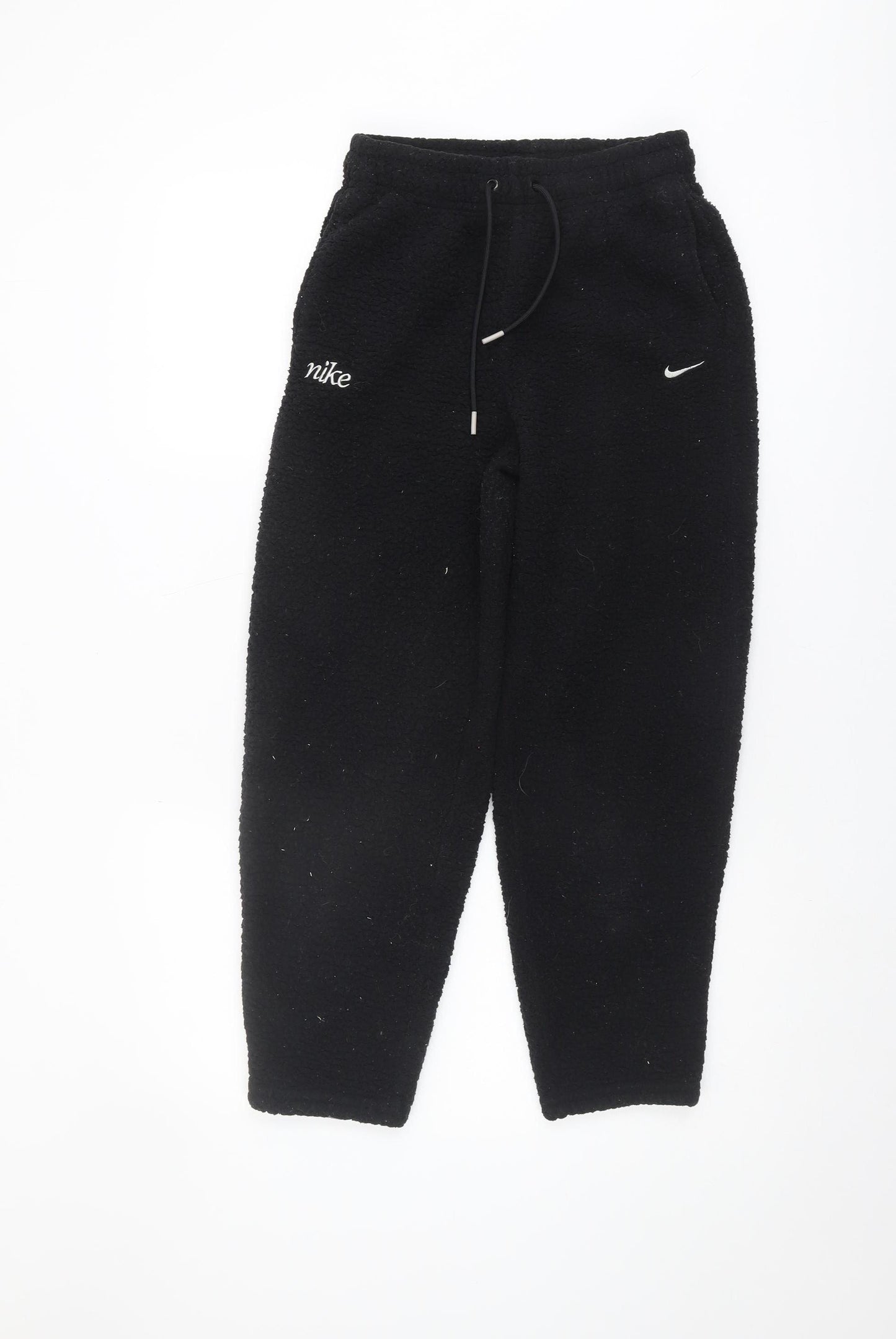 Nike Girls Black Jogger Trousers XS