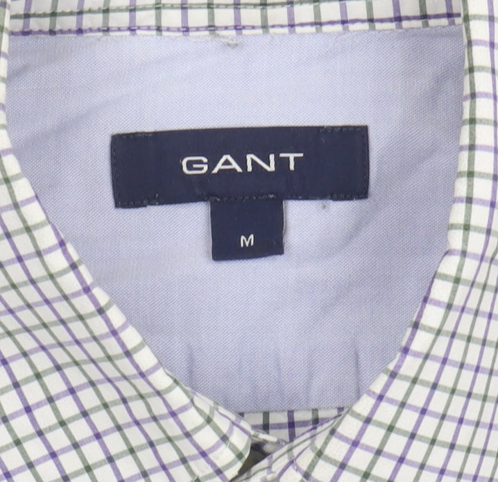 Gant Men's Multicoloured Check Shirt - Size M, Button-Up