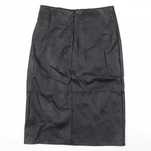 Next Women's Black Pencil Midi Skirt, Size 10