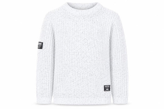 Next Boys Grey Chunky-Knit Pullover Jumper, Size 8 Years