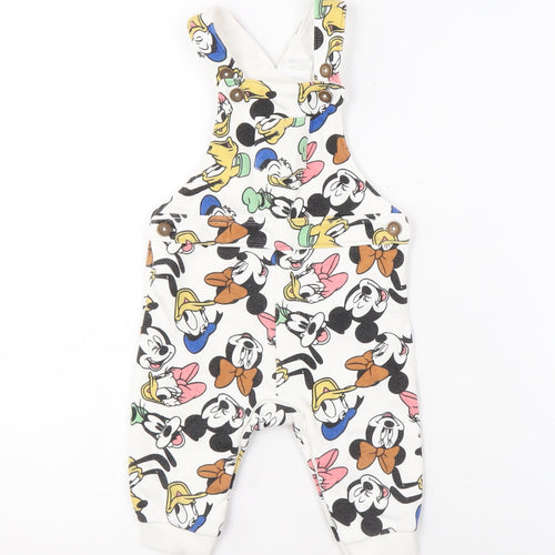 Disney Unisex Baby Dungaree Multicoloured 5-6 Months