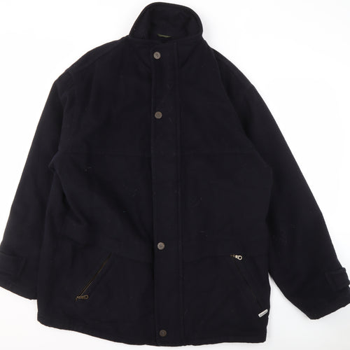 Sympatex Men's Black Polyester Jacket Size 44