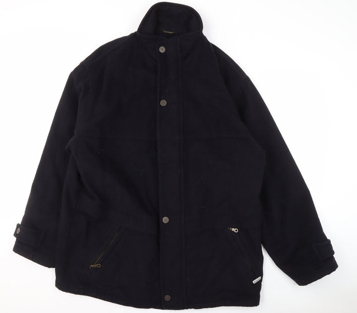 Sympatex Men's Black Polyester Jacket Size 44