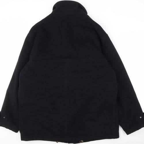 Sympatex Men's Black Polyester Jacket Size 44