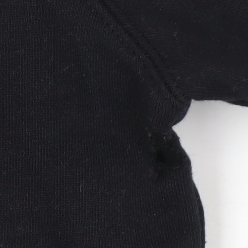 Tommy Jeans Men's Black M Hoodie Logo Pullover Fleece