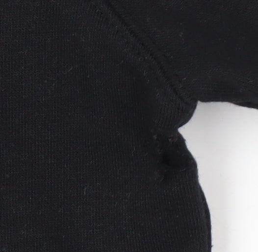 Tommy Jeans Men's Black M Hoodie Logo Pullover Fleece