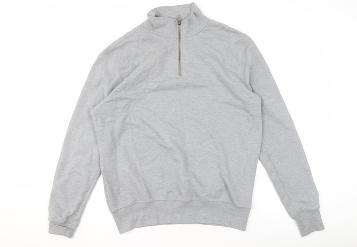 Peter Werth Men's Grey Pullover Sweatshirt M