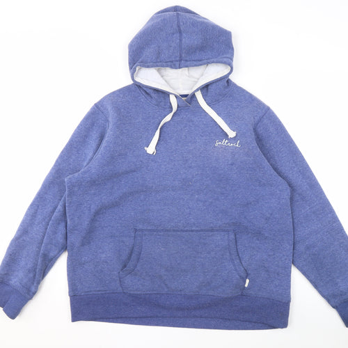 Saltrock Unisex Blue Hoodie, Long Sleeve, Regular Fit