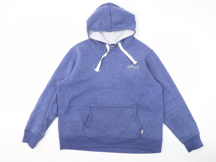 Saltrock Unisex Blue Hoodie, Long Sleeve, Regular Fit