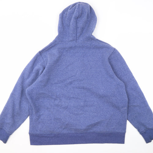Saltrock Unisex Blue Hoodie, Long Sleeve, Regular Fit