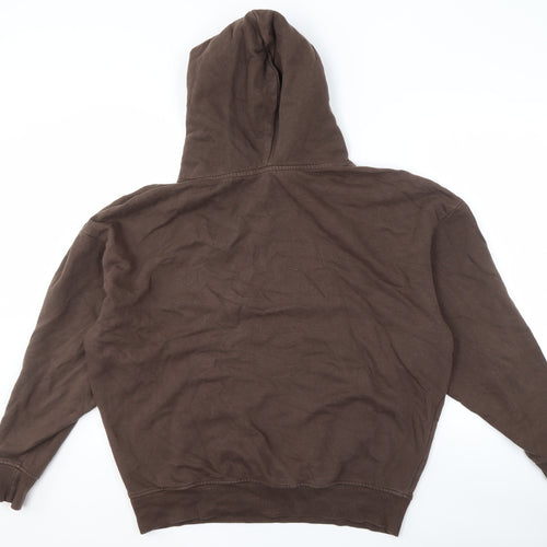 Good For Nothing Brown Pullover Hoodie, Size S, Unisex