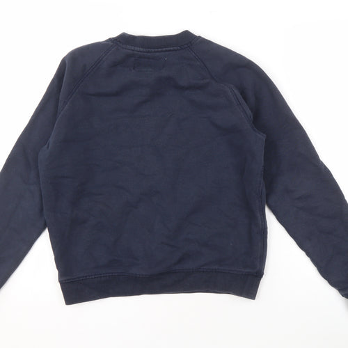Jack Wills Women Navy Blue Pullover Sweatshirt Size 6