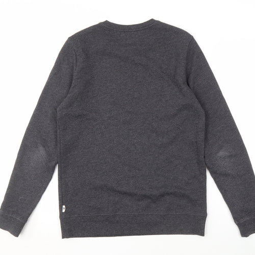 Brooklyn Industries Grey Logo Sweatshirt XS Unisex