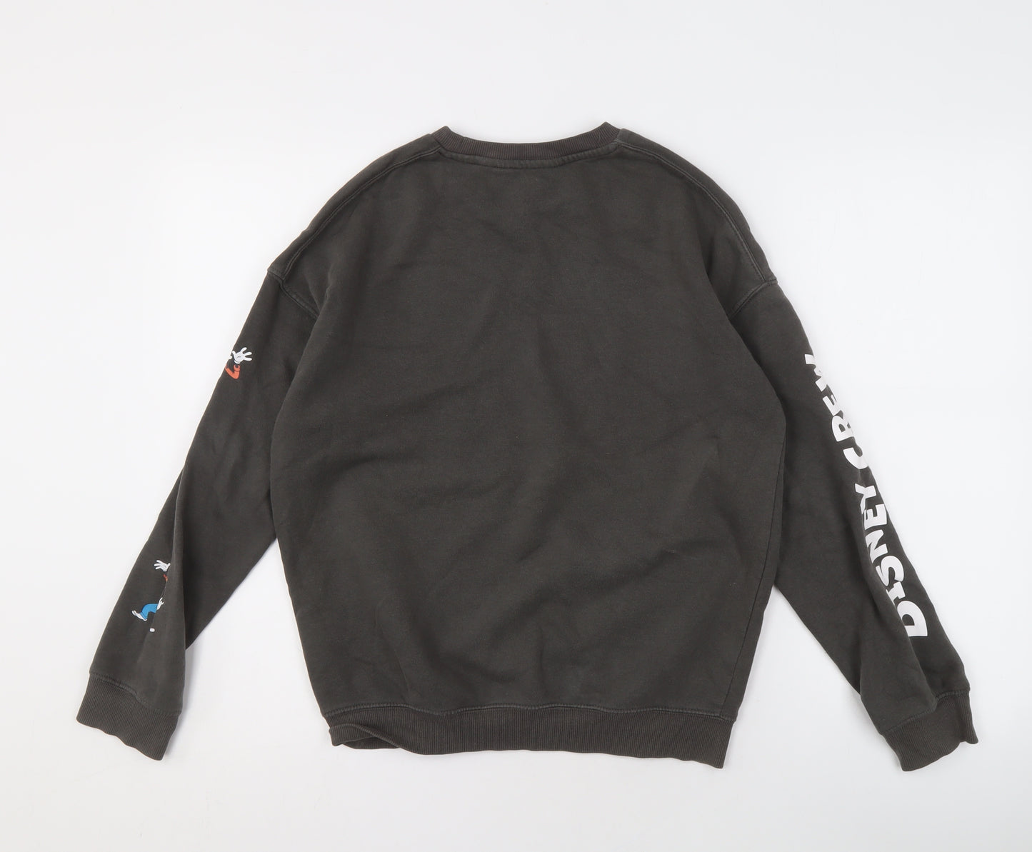 H&M Unisex Kids Black Disney Sweatshirt, 10-12 Years