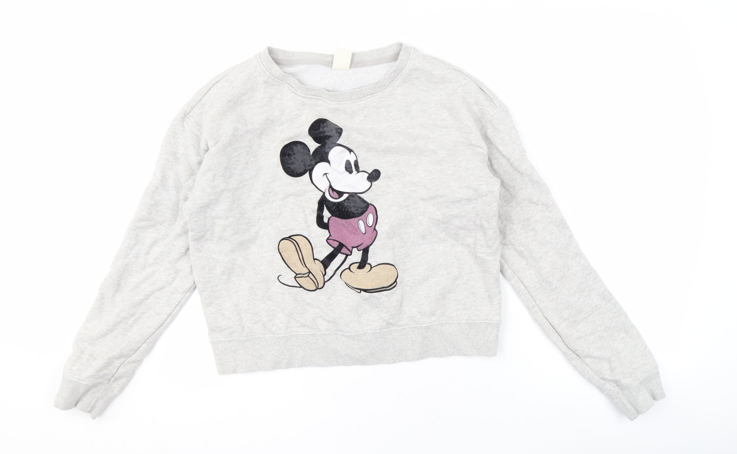 Disney Women's Grey Pullover Sweatshirt, S, Casual