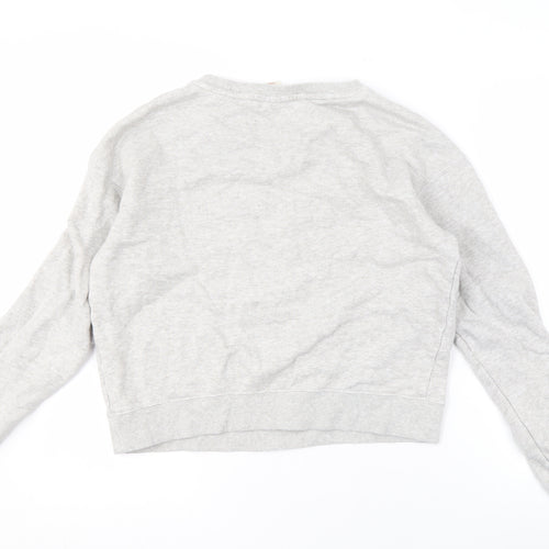 Disney Women's Grey Pullover Sweatshirt, S, Casual