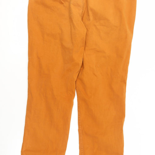 SPOKE Men's Orange Chino Trousers Size 36