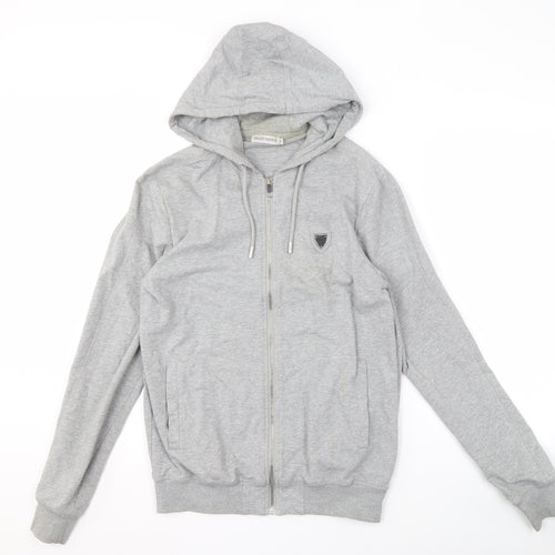 Antony Morato Men's Grey Full Zip Hoodie Size M