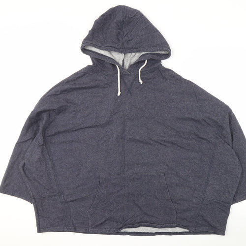 Seasalt Women's Blue Hoodie, Size L, Casual & Relaxed