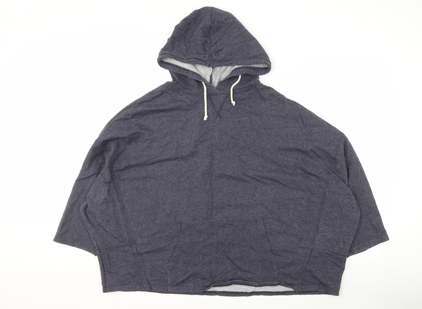 Seasalt Women's Blue Hoodie, Size L, Casual & Relaxed