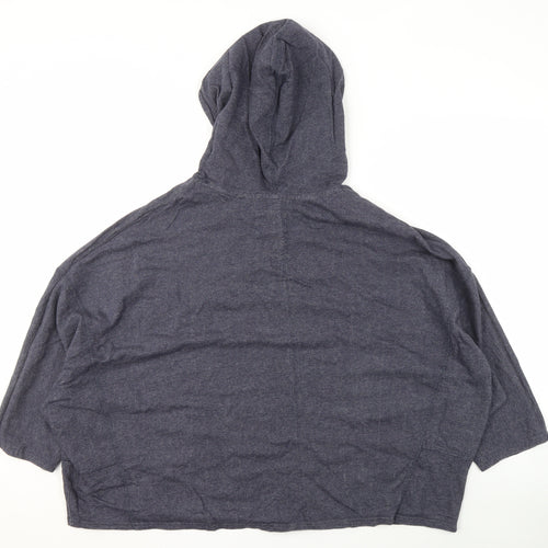Seasalt Women's Blue Hoodie, Size L, Casual & Relaxed
