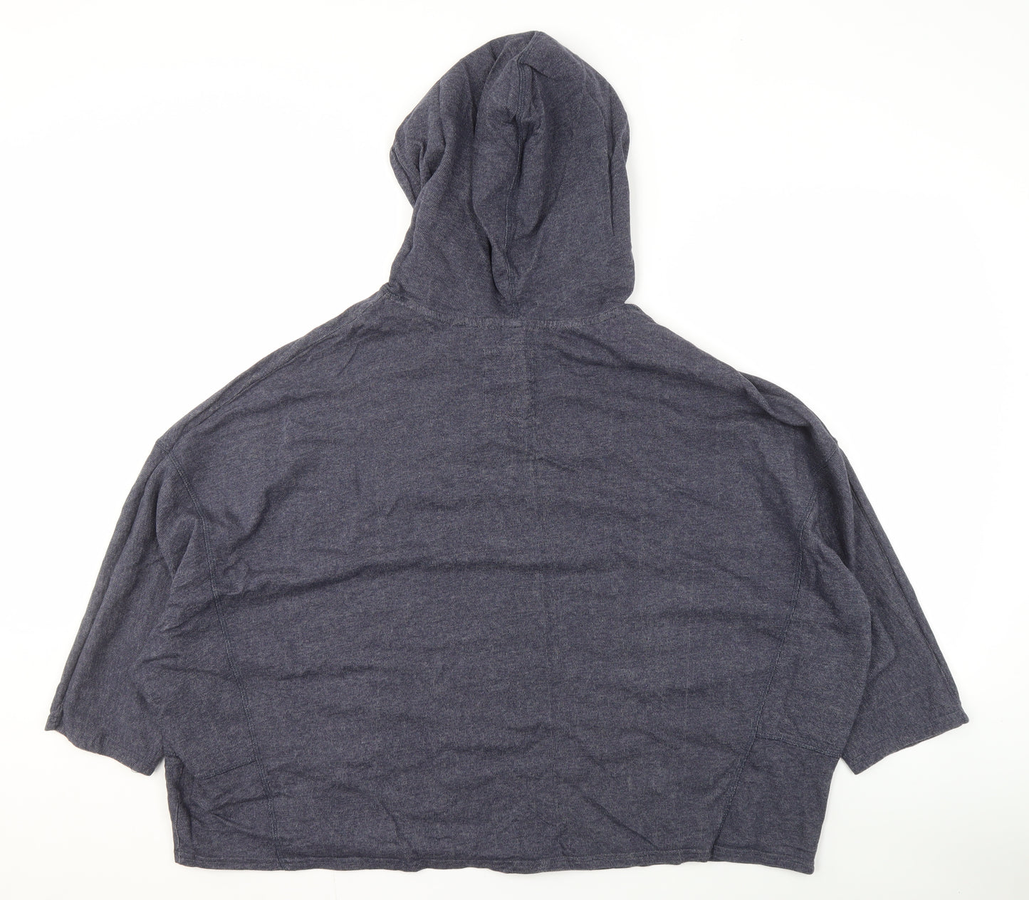 Seasalt Women's Blue Hoodie, Size L, Casual & Relaxed