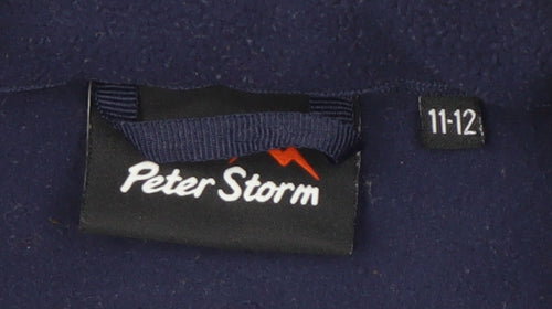 Peter Storm Boys Blue Fleece Jacket 11-12 Years