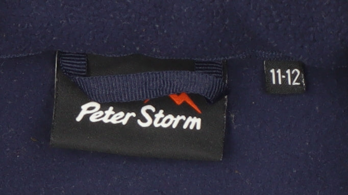 Peter Storm Boys Blue Fleece Jacket 11-12 Years
