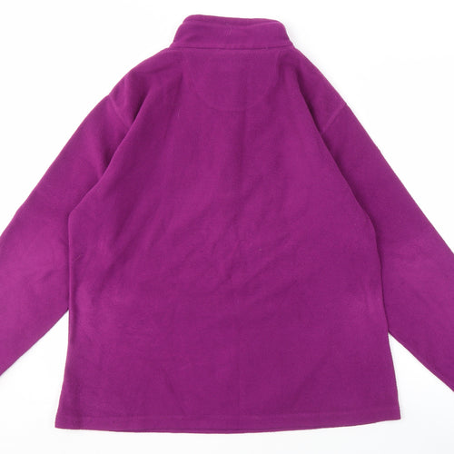 Regatta Women's Purple Fleece Pullover Sweatshirt Size 16