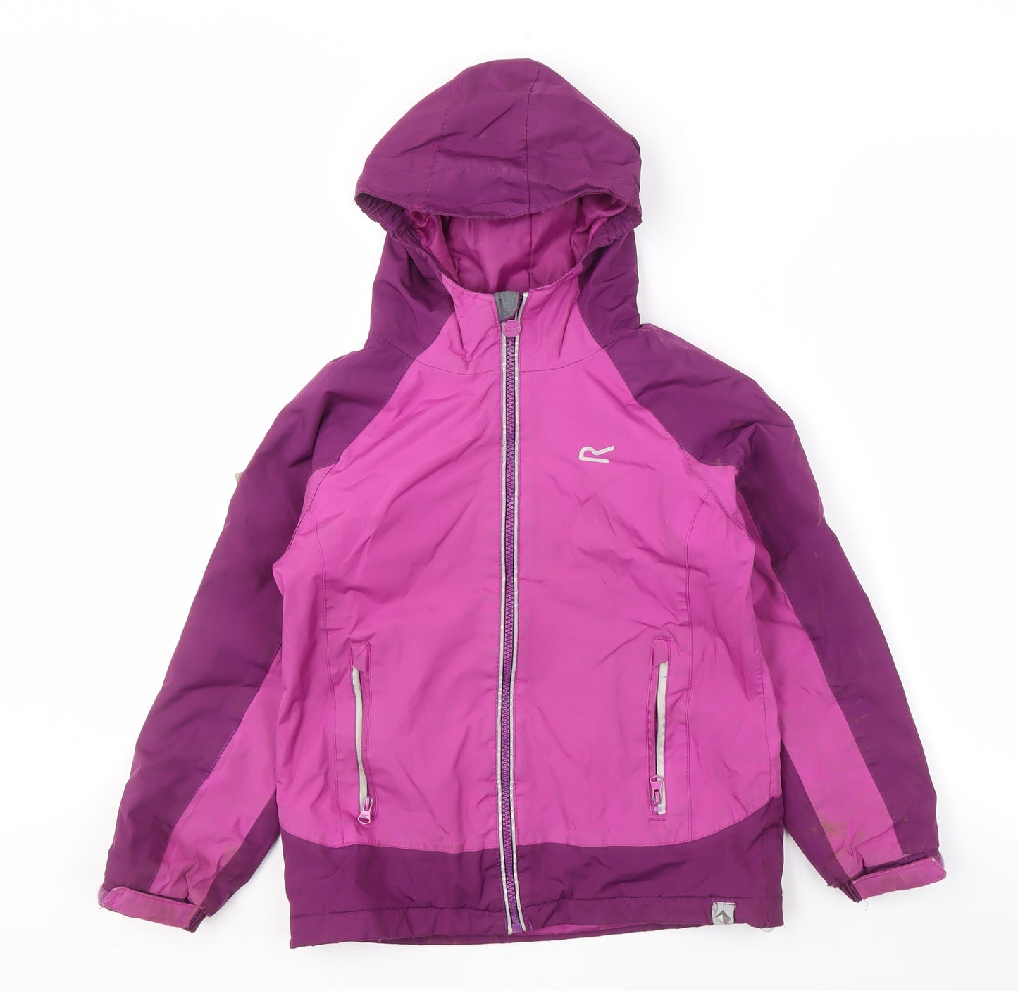 Regatta Girls Purple Waterproof Jacket 8 Years