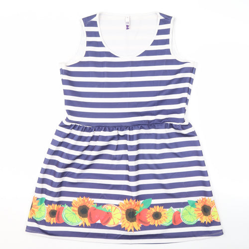 Henry Holland Women's Multicoloured Skater Dress - Size 16