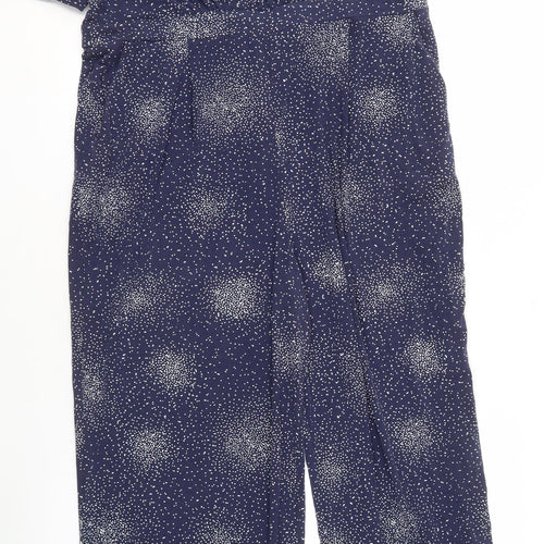 Laura Ashley Women's Blue Jumpsuit, Size 18, Wide-Leg