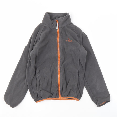 Hi Gear Boys Grey Fleece Jacket 9-10 Years Full Zip