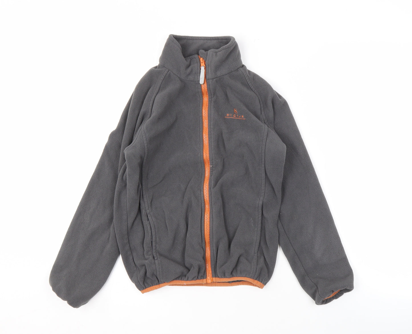 Hi Gear Boys Grey Fleece Jacket 9-10 Years Full Zip