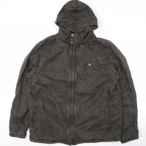 Fat Face Men's Green Anorak Jacket XL Casual