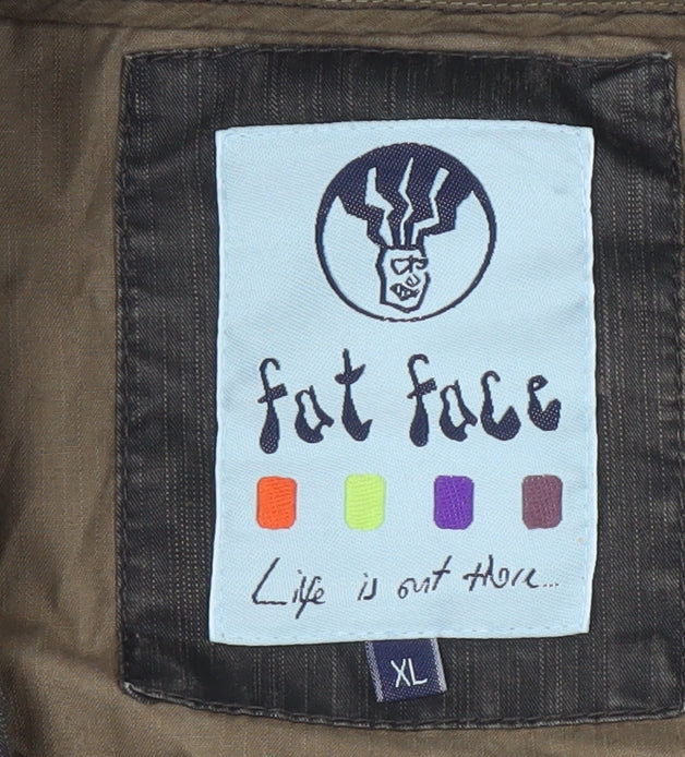Fat Face Men's Green Anorak Jacket XL Casual
