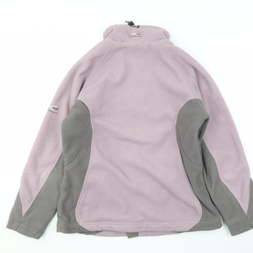 Regatta Women's Purple Fleece Jacket Size 12