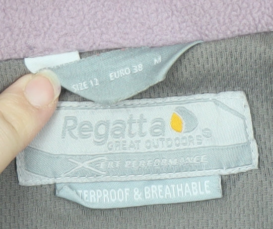 Regatta Women's Purple Fleece Jacket Size 12