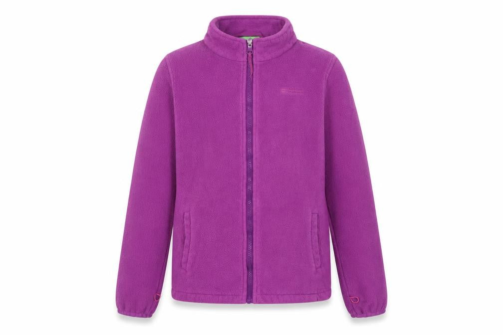 Mountain Warehouse Girls Purple Fleece Jacket - 13 Years