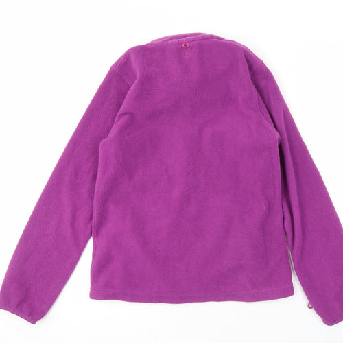 Mountain Warehouse Girls Purple Fleece Jacket - 13 Years