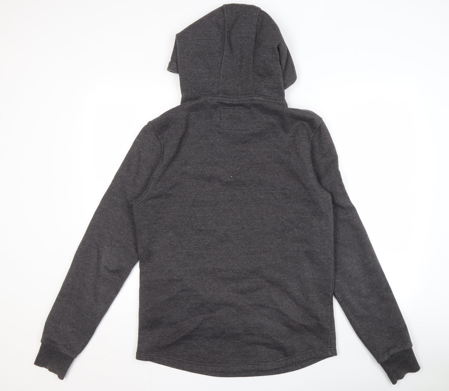 AKAI Men's Grey Hoodie, Size S, Pullover, Logo Design