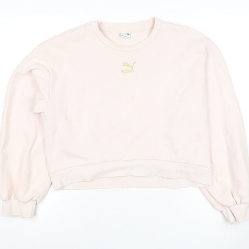 Puma Women's Ivory Pullover Sweatshirt, Size 12