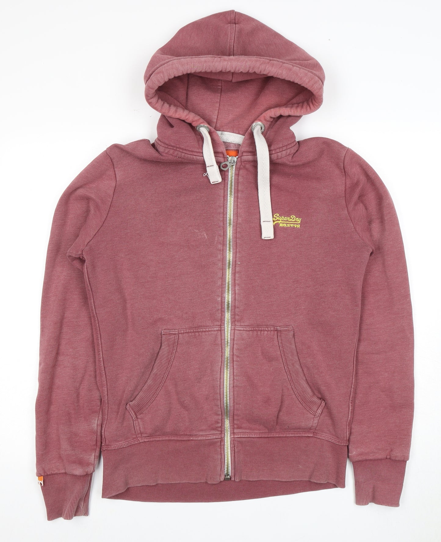 Superdry Men's Red Full Zip Hoodie - M