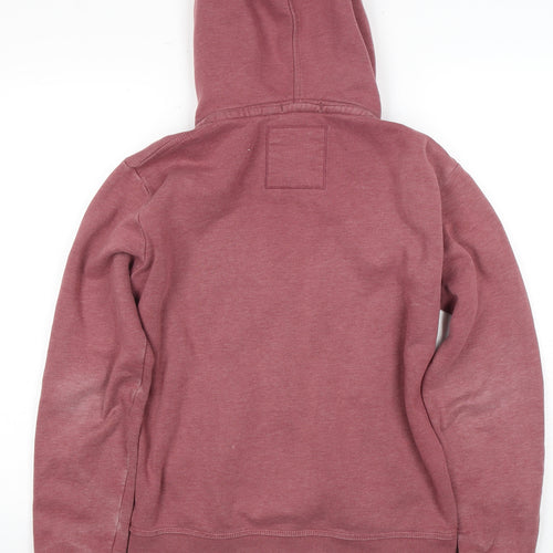 Superdry Men's Red Full Zip Hoodie - M