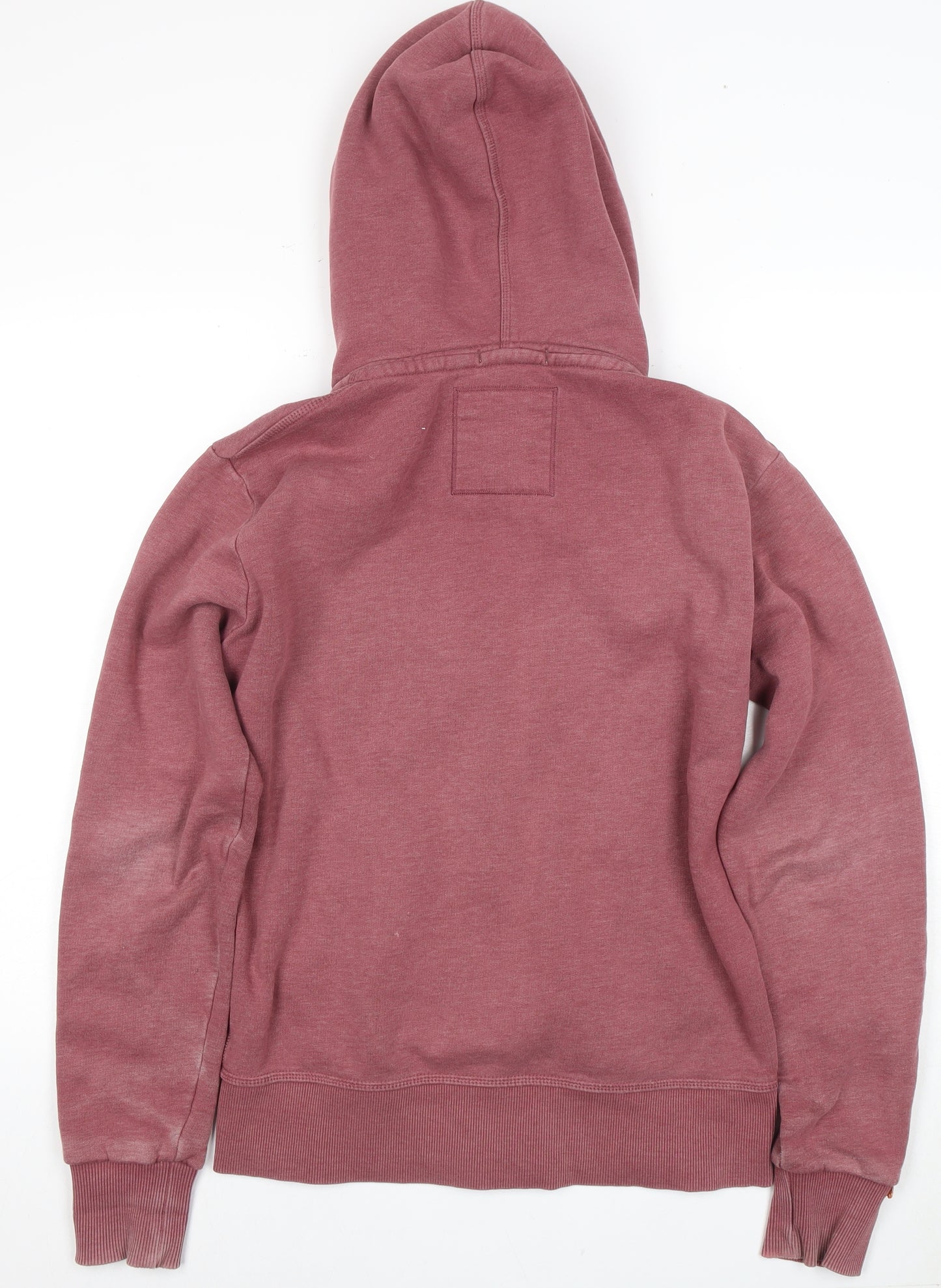 Superdry Men's Red Full Zip Hoodie - M