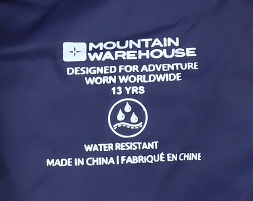 Mountain Warehouse Boys Colourblock Puffer Jacket, 13 Years